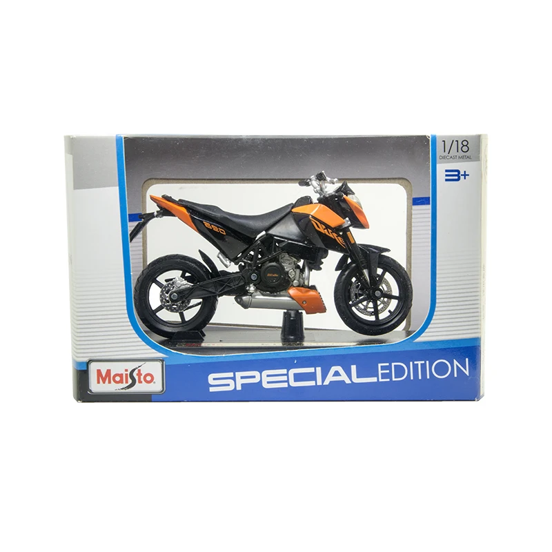 Модель мотоцикла Maisto 1:18 KTM 690 DUKE модель велосипеда из сплава мотор велосипед