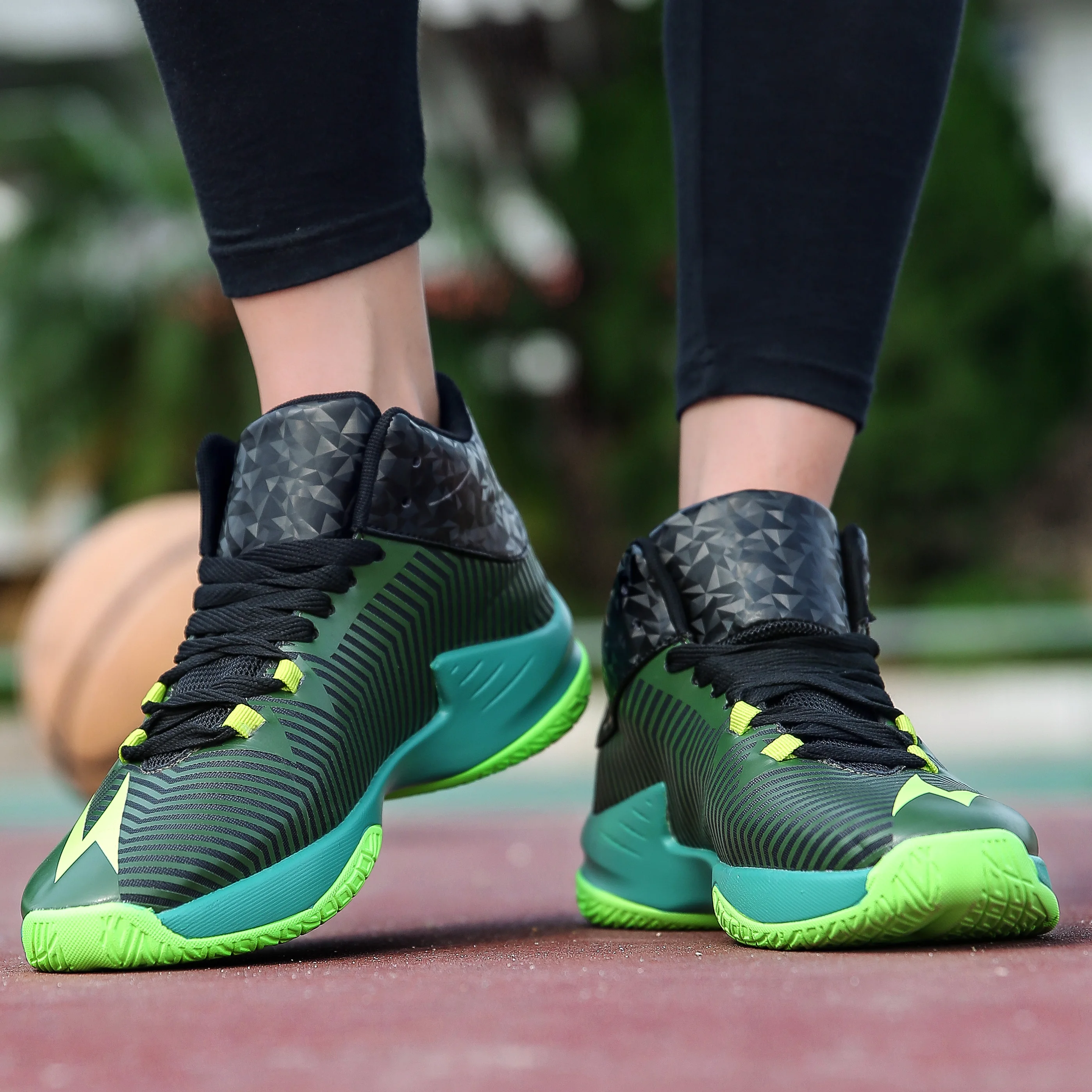 Мужские кроссовки из ПУ кожи обувь для баскетбола в стиле ретро пар|Обувь