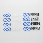 4 шт.компл. автомобильный Стайлинг JDM наклейка на обод s ENKEI гоночные колеса ПВХ декоративная наклейка на колесо водонепроницаемая
