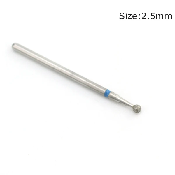 NO9 22 типа шаровая Алмазная дрель для ногтей Фрезерный резак роторный заусенец для очистки кутикулы аппарат для маникюра пилки для ногтей инструменты для дизайна - Цвет: NO9