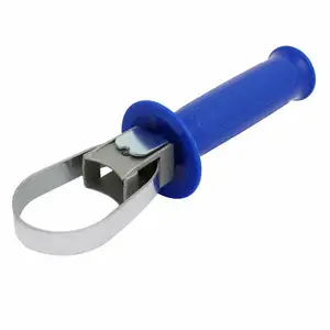 Регулируемая электрическая дрель с длинной резьбой 24 см, Пластиковая передняя Боковая ручка