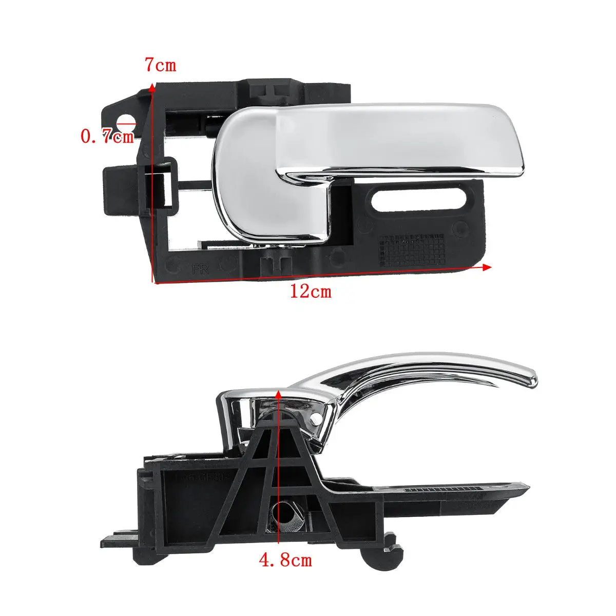 Левая + правая ручка двери салона автомобиля для NISSAN QASHQAI 2007 2013 80670 JD00E / 80670JD00E 80671