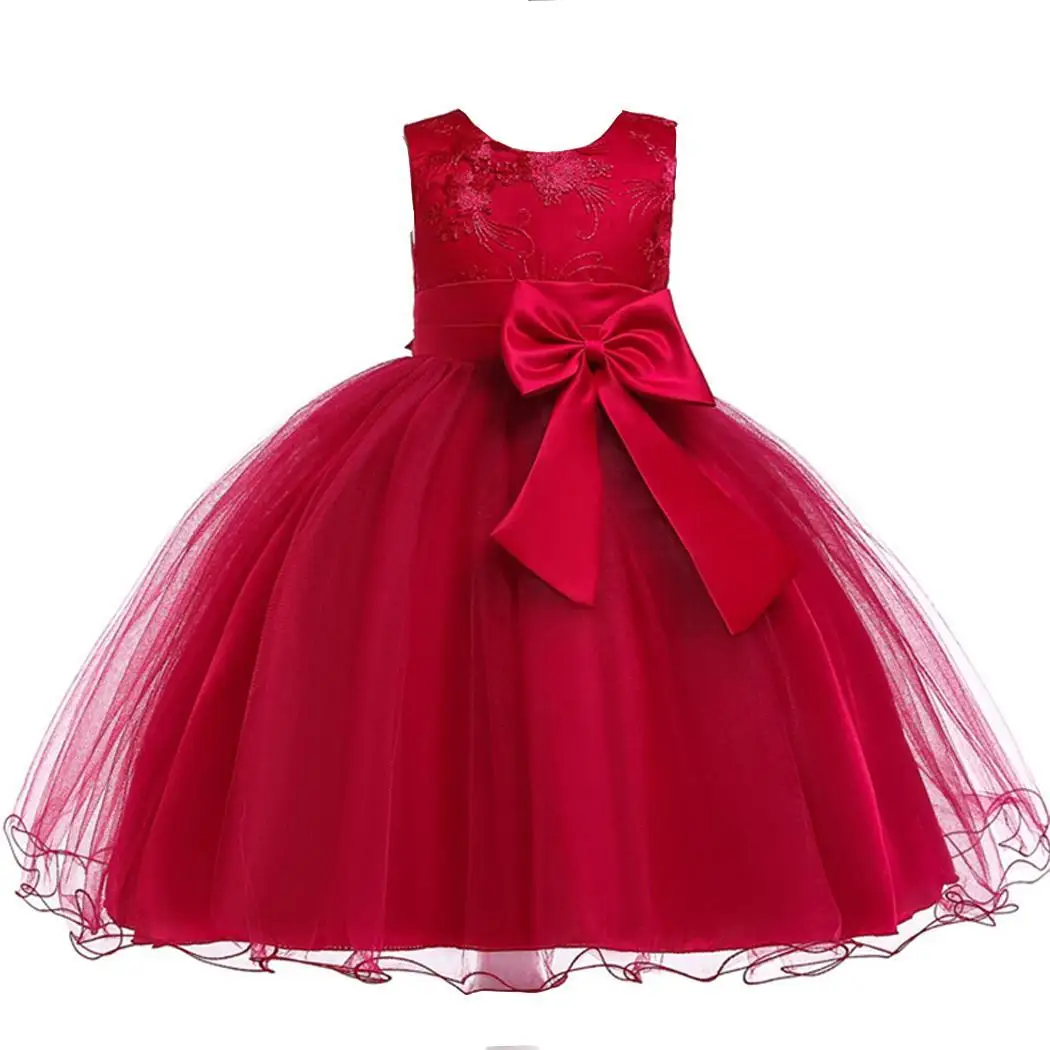 Новинка детское бальное платье для девочек повседневное милое нарядное с