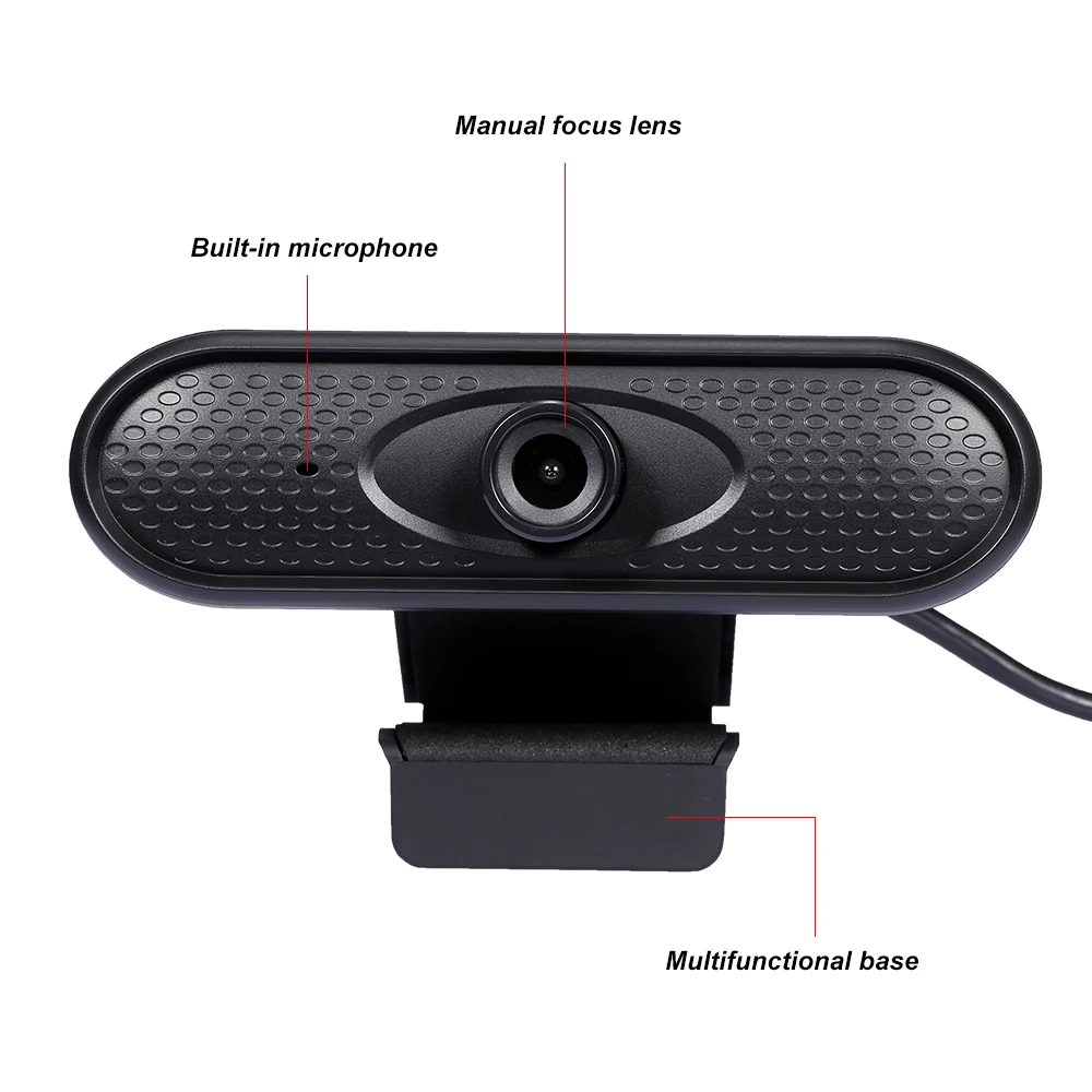 USB веб-камера HD 1080p с микрофоном 360 градусов вэб | Компьютеры и офис