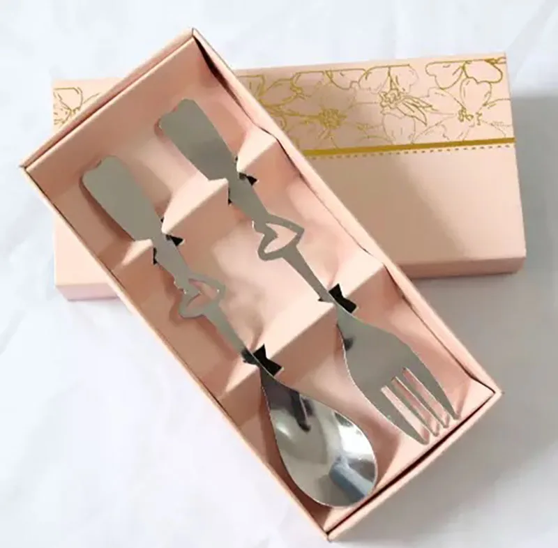 Вилки ложки лазерная гравировка лого на день рождения свадьбу подарок для гостя