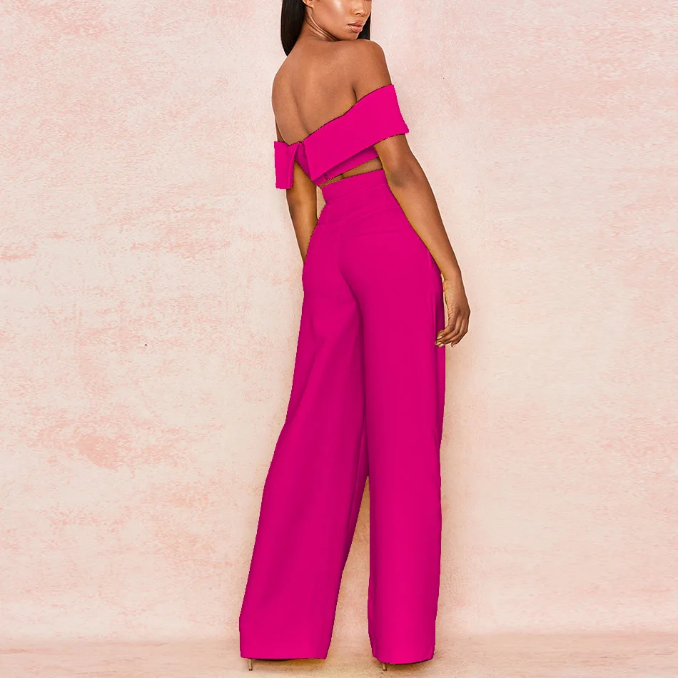 Новинка 2020 модный флуоресцентный зеленый комбинезон без бретелек Женский