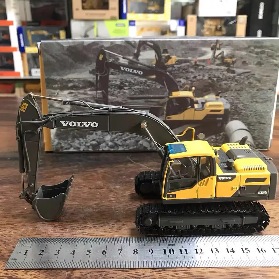 1:50 экскаватор из сплава VOLVO EC220 Инженерная техника модель автомобиля игрушки| |