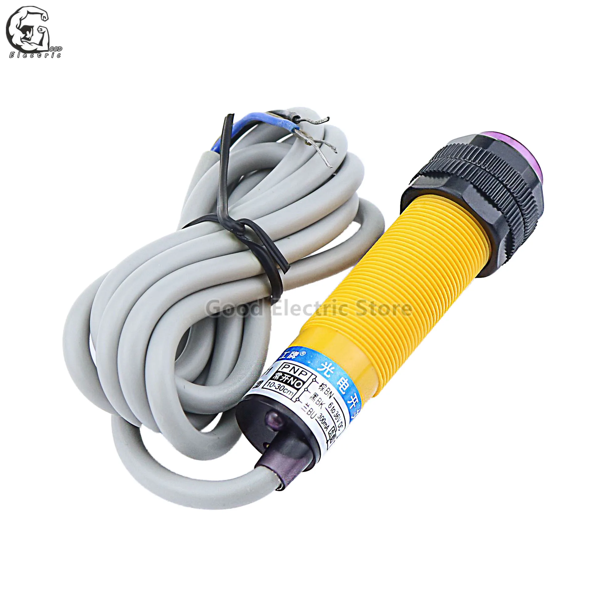 Фотоэлектрический переключатель с регулируемым рассеянным отражением 1