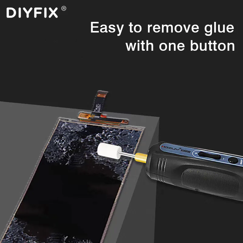 Электрическая машина DIYFIX 3 в 1 для удаления клея с рамкой ЖК экрана шерстяной