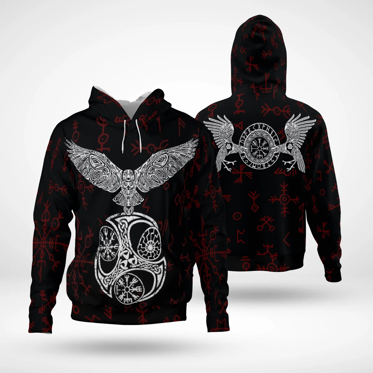 

Viking Eagle Tattoo 3D Printed Jacket Men/women Harajuku Hoodie Unisex Casual Streetwear Sweatshirt Pullover sudadera hombre-666