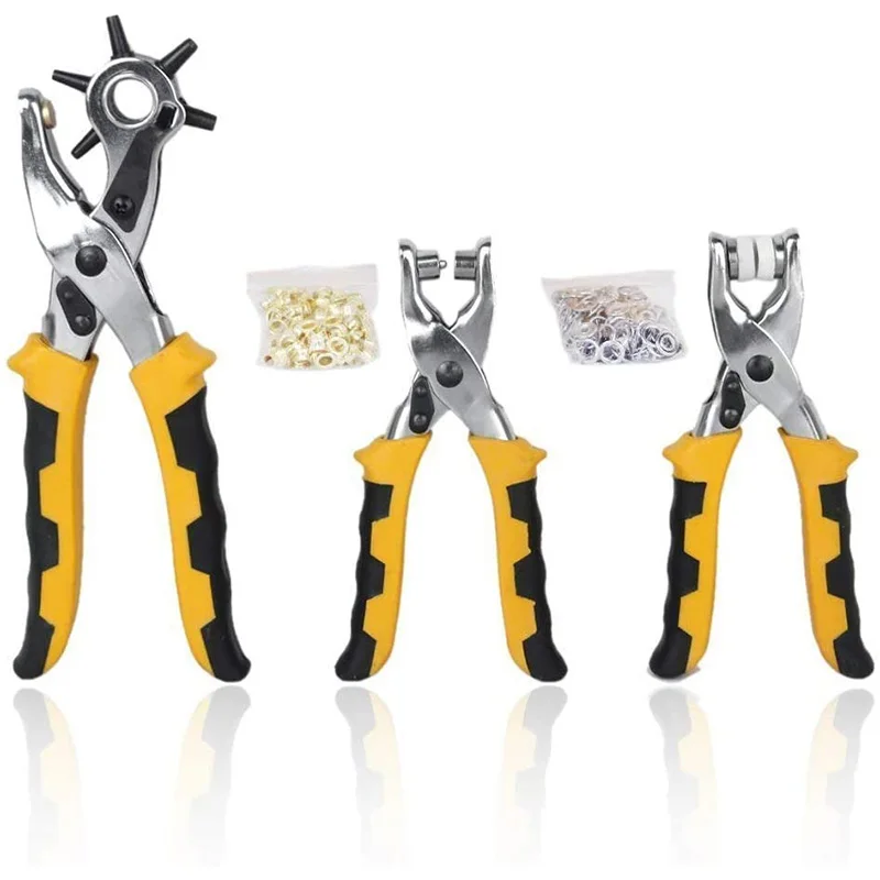 Вращающиеся плоскогубцы для перфорации кожаного ремня установки ручного