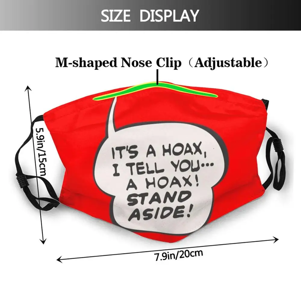 Пух! Забавная крутая Тканевая маска для комиксов надпись звуковые эффекты текст