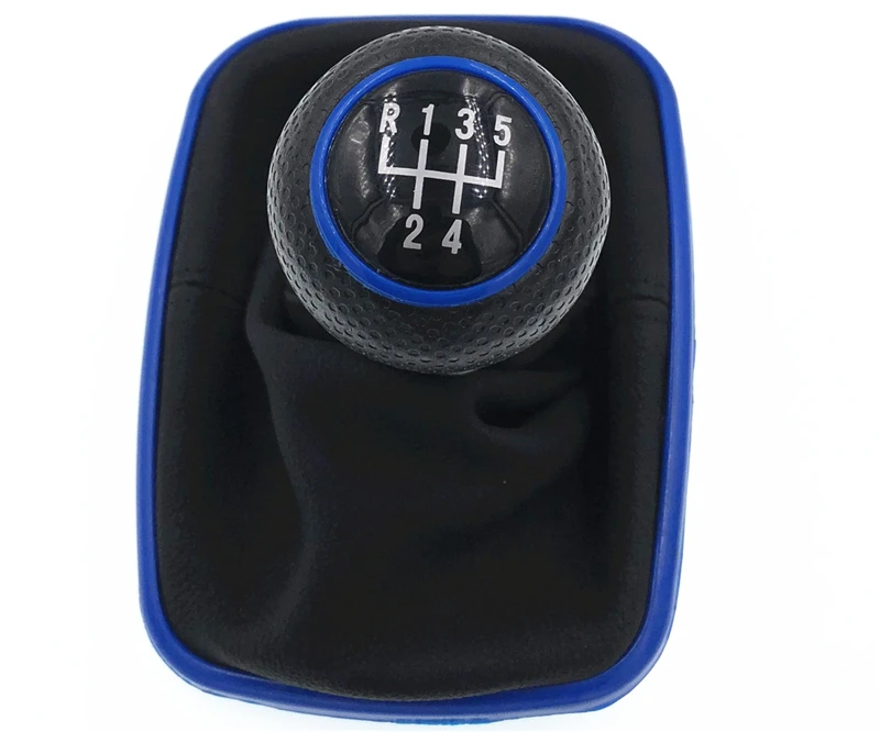 Высокое качество 5 скоростей Синий Ручка переключения рулевого механизма
