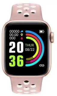 W5, умные часы для мужчин, для Apple, часы для женщин, пульсометр, кровяное давление, спортивные часы, фитнес-браслет, умные часы, умный браслет, браслет - Цвет: Розовый