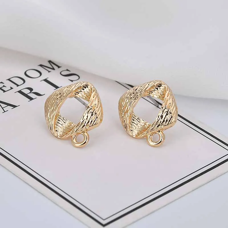 Сделай сам аксессуары для рук подвесные висячие серьги из сплава открытые после