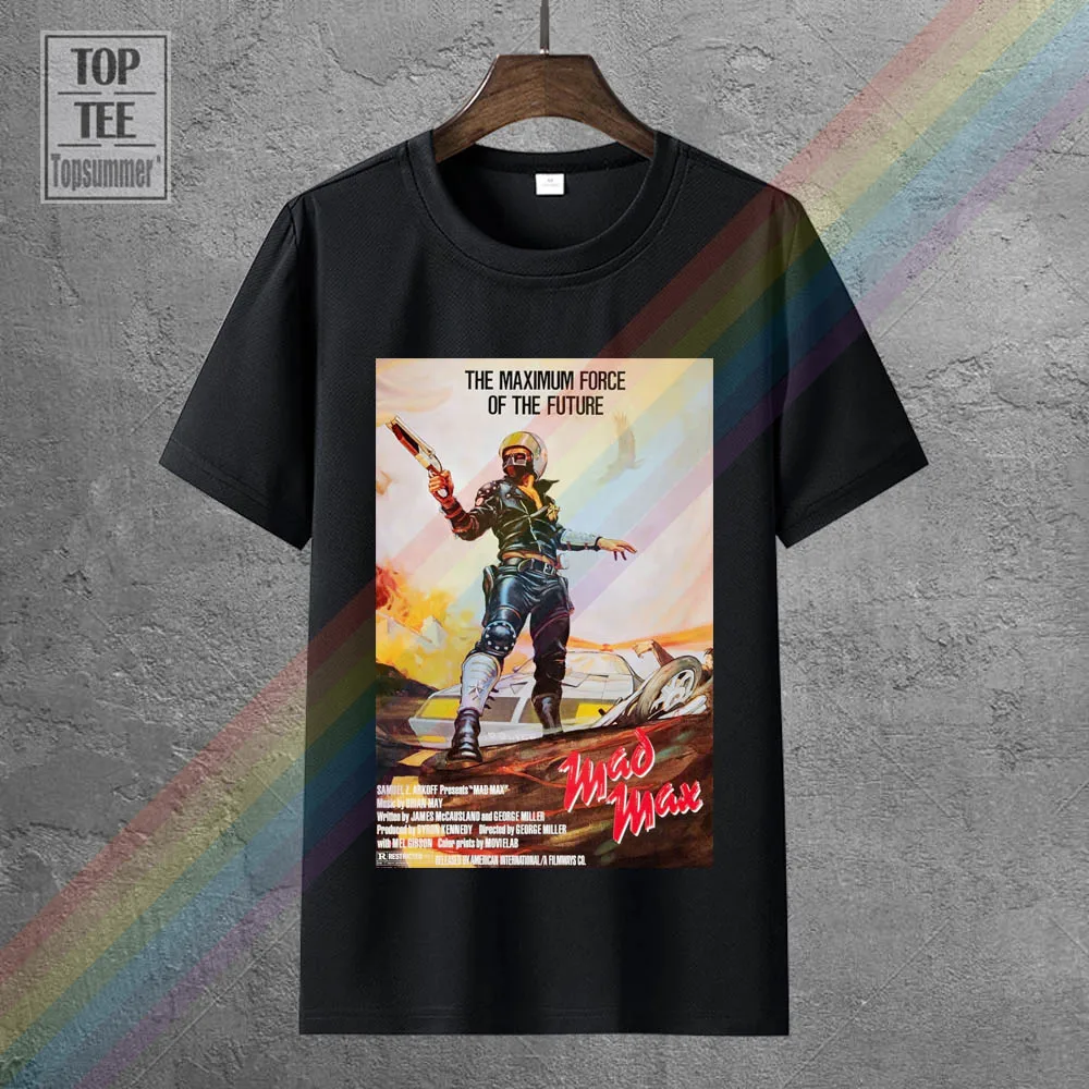 

Mad Max 1 Movie Poster T Shirt White All Sizes