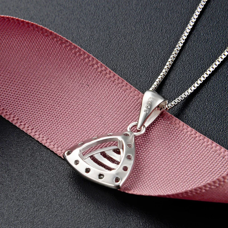 

Carving Craft 925 Sterling Silver Pendant Necklace Star Simple Original Women Pendant Love Promise Party Jewelry CHDAD001474