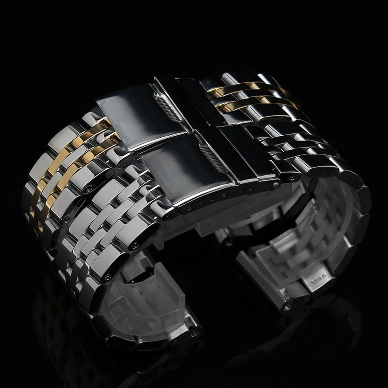 316L stainless steel watchband 22mm 24mm solid metal band for breitling Watch strap mens watch bracelet for A49350 AB042011