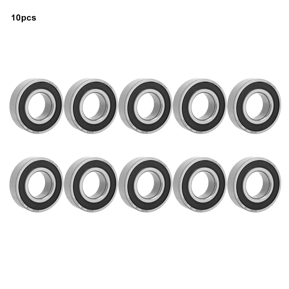 

10pcs 6205-2RS Ball Bearing Double-sided Deep Groove Steel Bearing Rubber Sealed Bearing 25x52x15mm