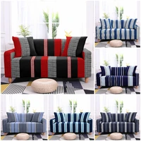 simple geometric stripes elastic sofa couch covers for living room universal sofa sipcover home sofa protection cover 1 4 seater