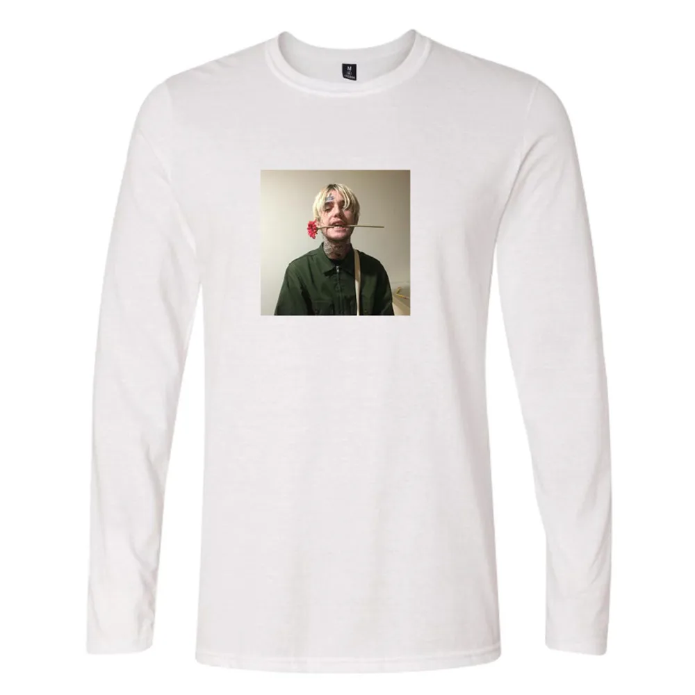 

Lil Peep Long Sleeve T-shirt Trend Aesthetic Cool Streetwear Rapper T Shirt Cry Baby Funny Cartoon T Shirt Summer Top Tees