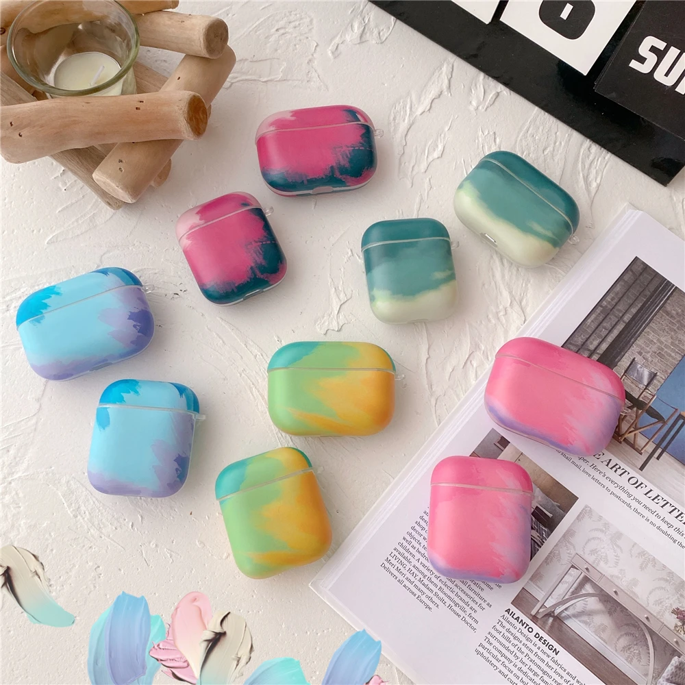 

Чехол-накладка для Apple Airpods pro 1, 2, силиконовый, противоударный