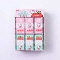 3pcsset kawaii kt boxed eraser wipes clean creative cartoon girl heart cute exam prize school supplies wholesale stationery