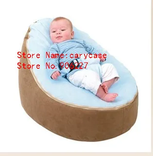 grey base with blue harness seat Low price oem soft fabric u