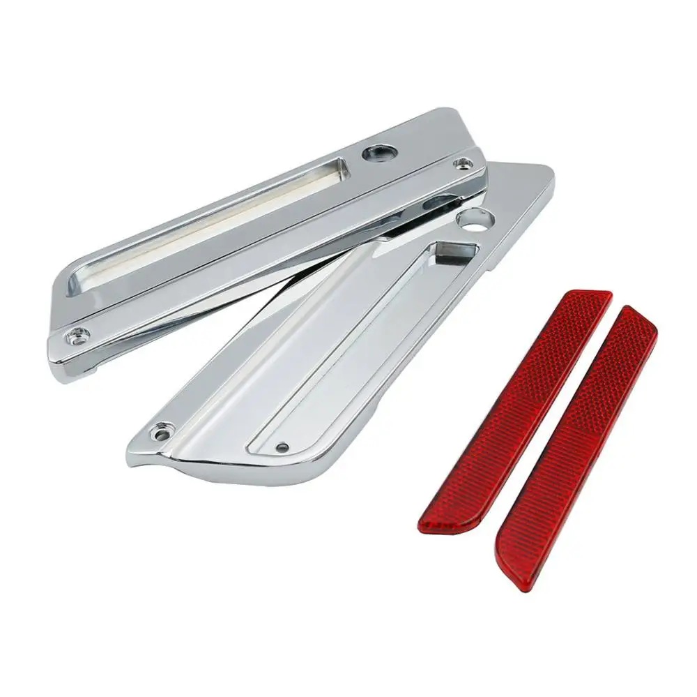 Мотоцикл сума крышки с защелкой отражатель для Harley FLT FLHT FLHTCU FLHRC 1994-2013 | Автомобили