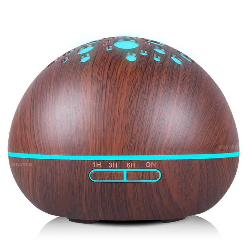 

KBAYBO aroma air humidifier essential oil diffuser led night lights for home electric ultrasonic air diffuser fogger mist maker