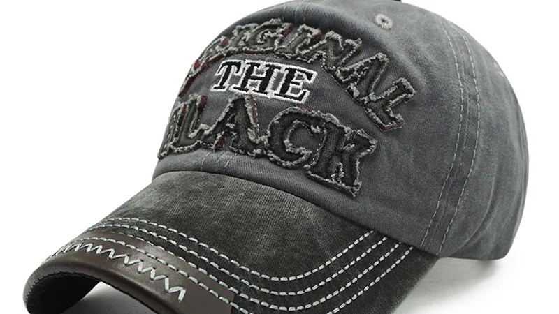 KUNBKANG, винтажная хлопковая бейсболка, мужская, летняя, повседневная, Snapback, шапки для женщин, Gorras, папа, шапка с надписью, черная, Мужская бейсболки из промытого хлопка