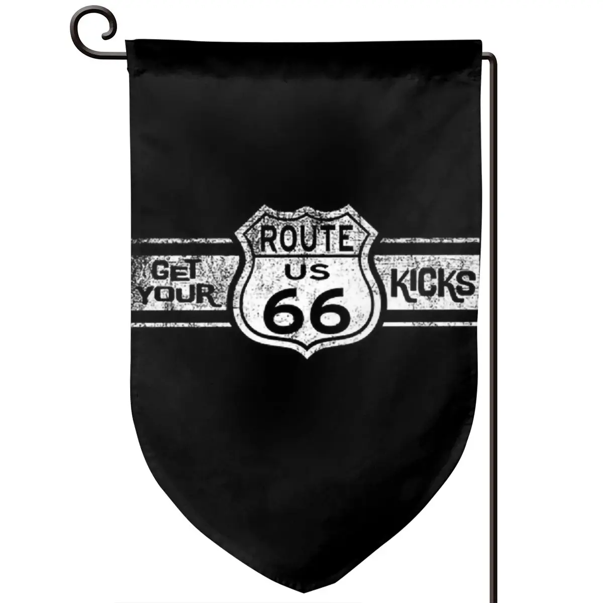 

32x46 cm garden flagU.S. West Route 66 logo