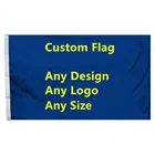 Флаги и баннеры на заказ, летающие подвесные логотипы любого размера, бесплатный дизайн, реклама из полиэстера, индивидуальные печатные украшения, акция