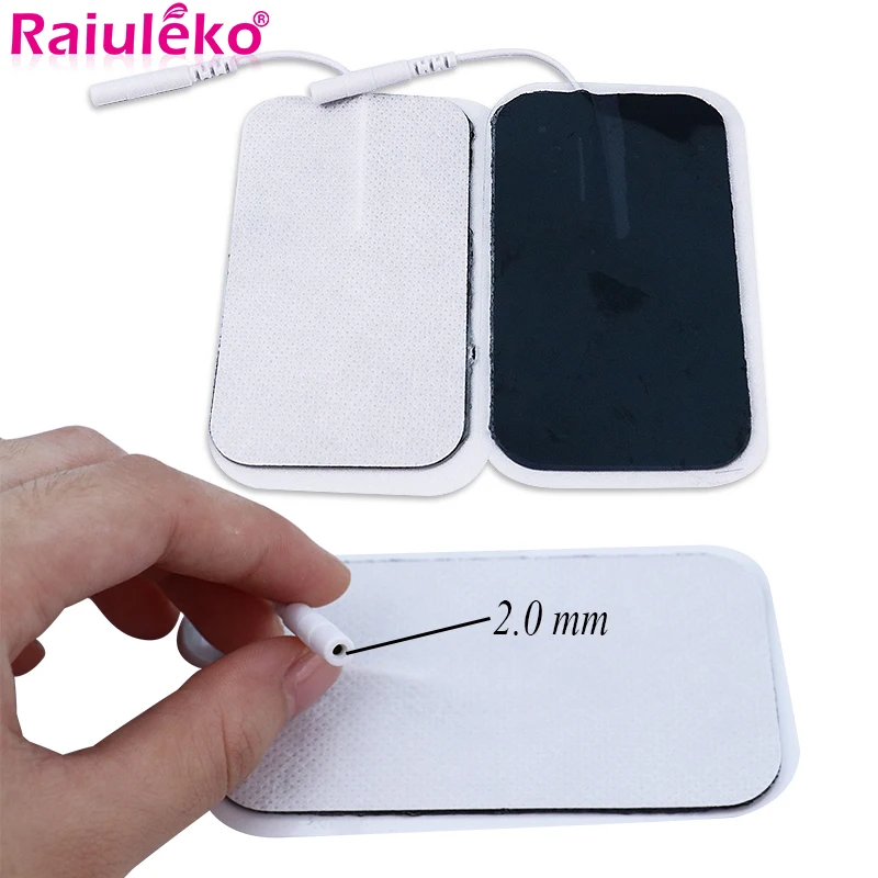 100 шт./лот электродные подушечки для Tens машинка акупунктуры цифровой терапии