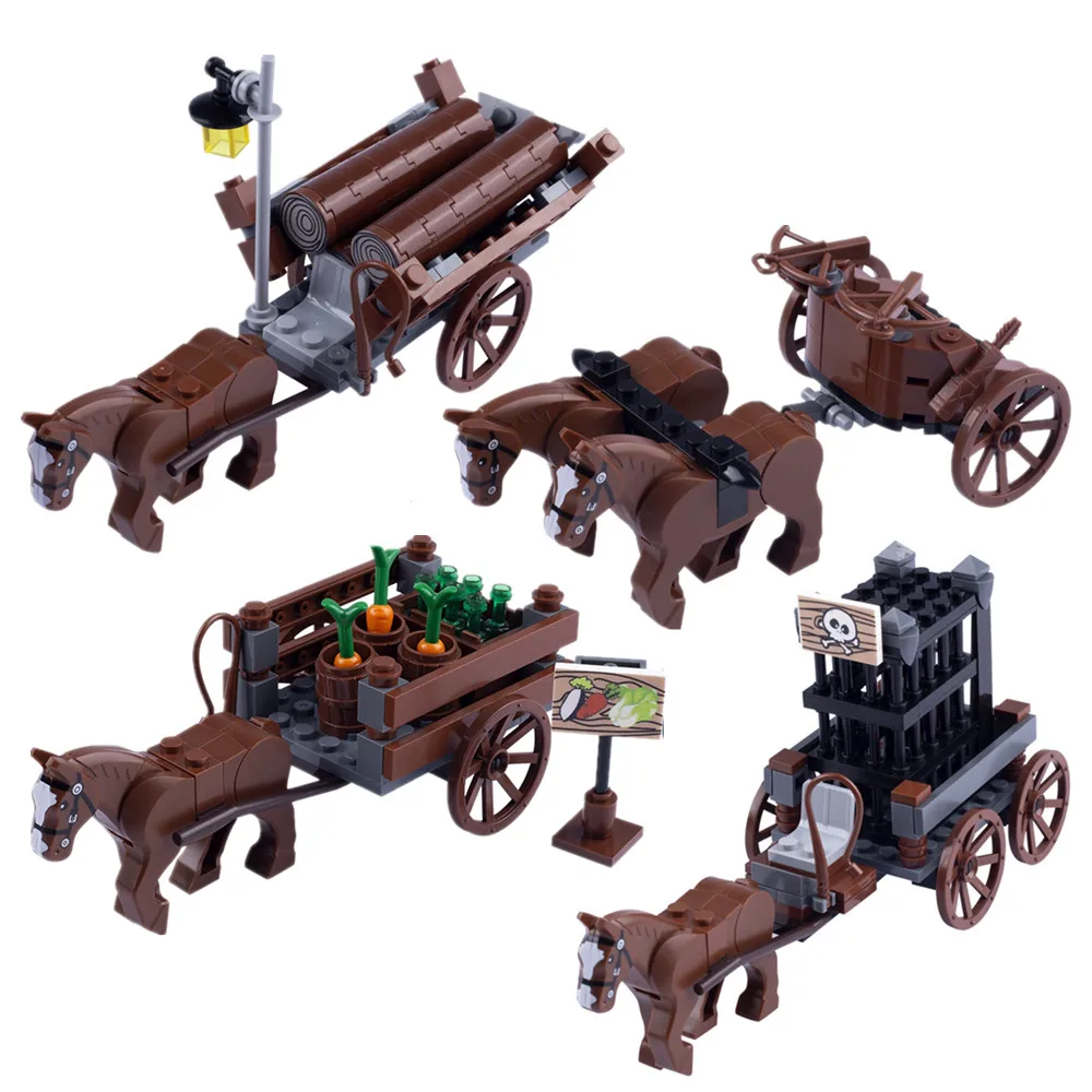 Строительные блоки 2021: Городской Роман трех королевств Средневековый Древний