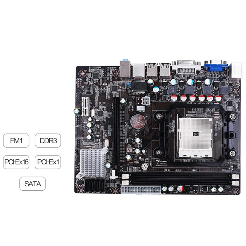 Ga-A55-S3P материнская плата новая Ddr3 Dimm десктопная A55 A75 S3P Cpu Socket Fm1 Hdmi R20 | Компьютеры и