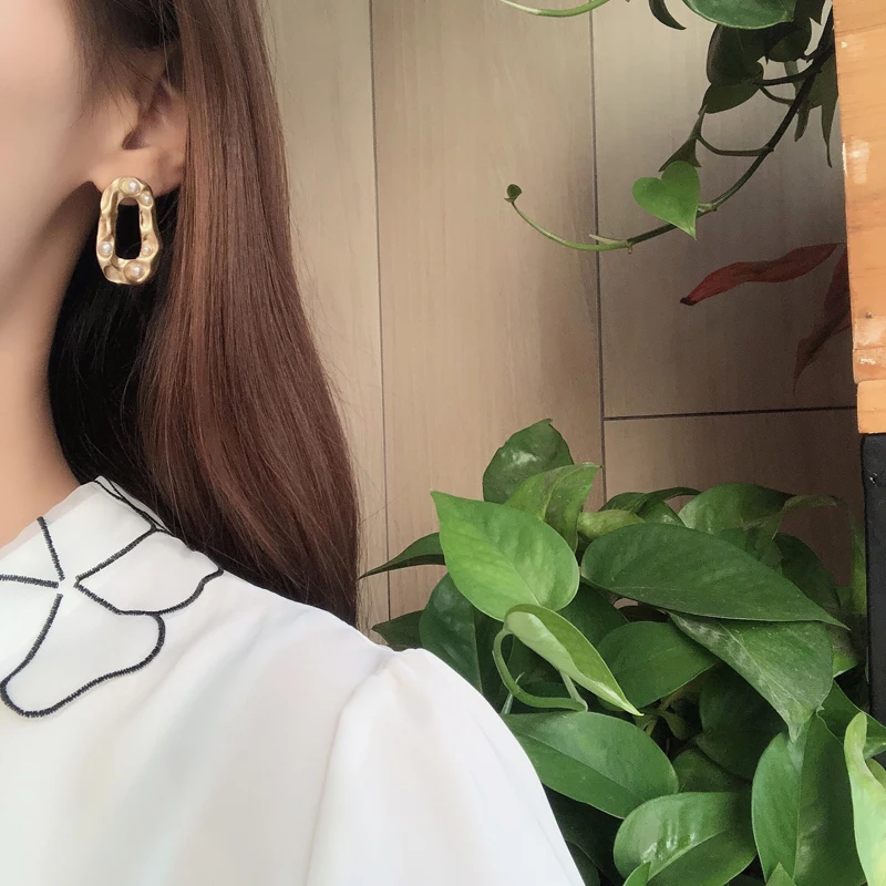 S925 модные ювелирные изделия металлические висячие серьги горячая распродажа