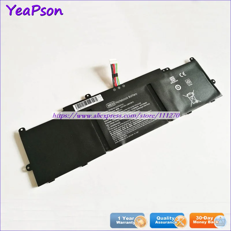 Оригинальный аккумулятор Yeapson для ноутбука HP 11 D001DX D077NR 13 C002DX 4 в 3200