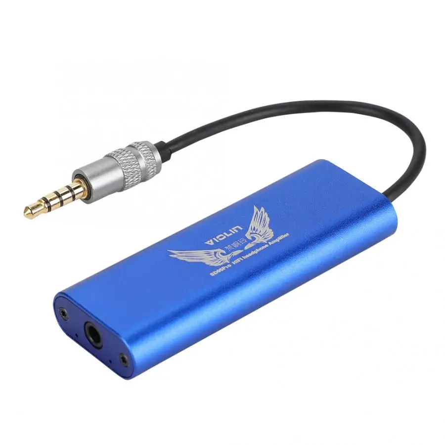 Профессиональный портативный усилитель для наушников Hi-Fi с поддержкой микрофона