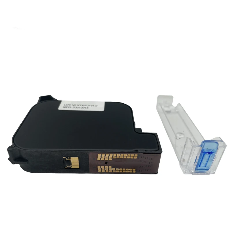 bottle glass ink cartridge plastic metal pvc high adhesion ink cartridge handheld online inkjet thermal printer ink cartridge free global shipping