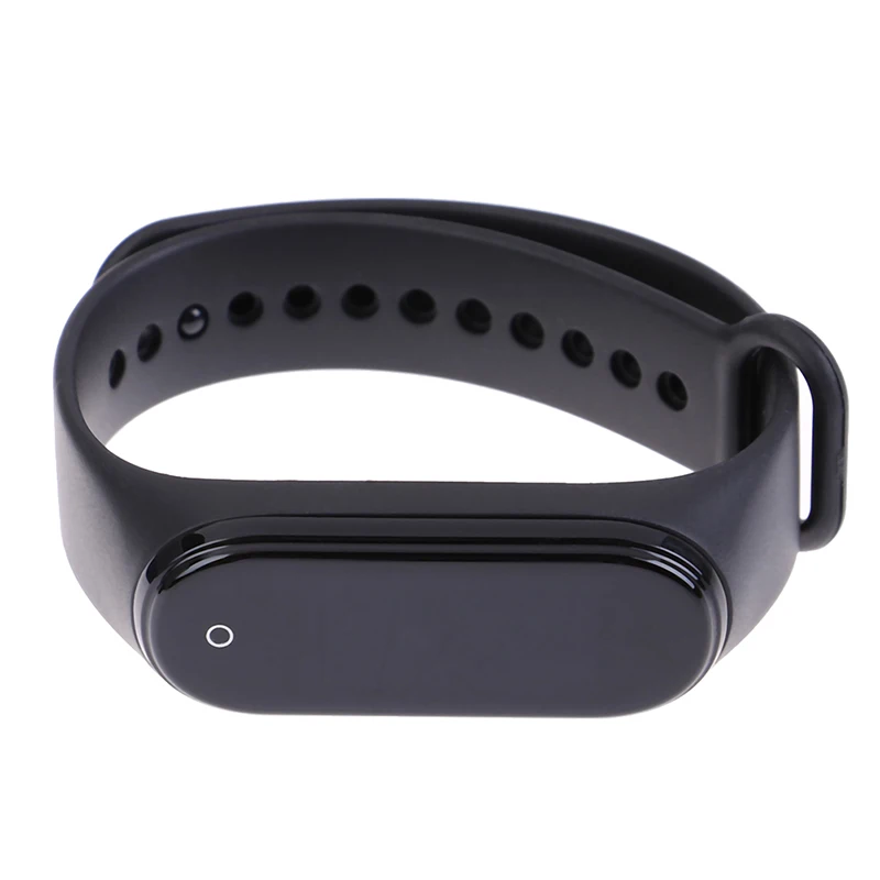 Black Display Smart Watch Bracelet Band Fitness Tracker Waterproof Sport Wristband Bracelet Color Screen Smart Band For iPhone Xiaomi - Цвет: Black