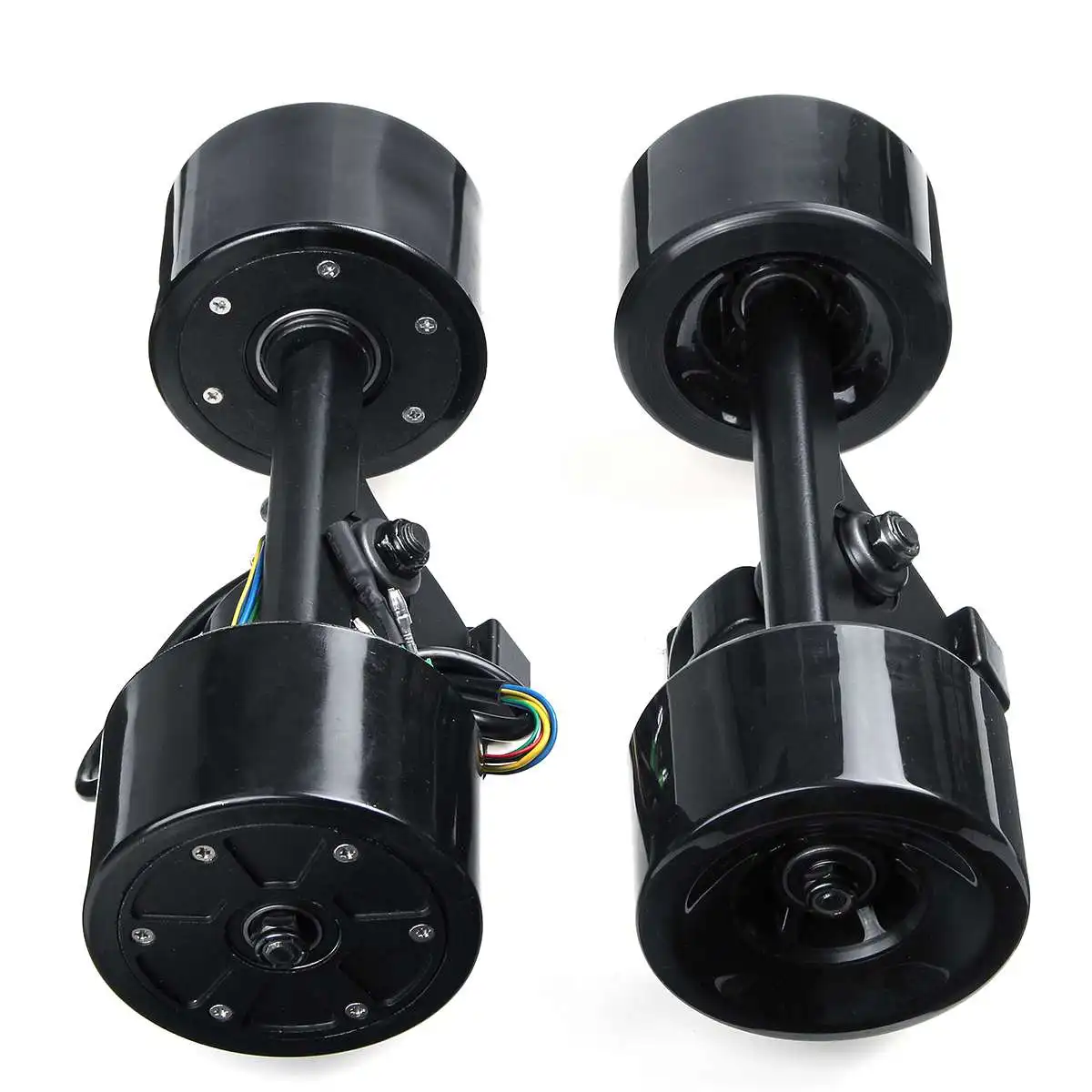 Прочный 90 мм 600 Вт двойной привод Электрический ступица для скейтборда мотор комплект DC бесщеточный пульт дистанционного управления скутер привод концентратор мотор