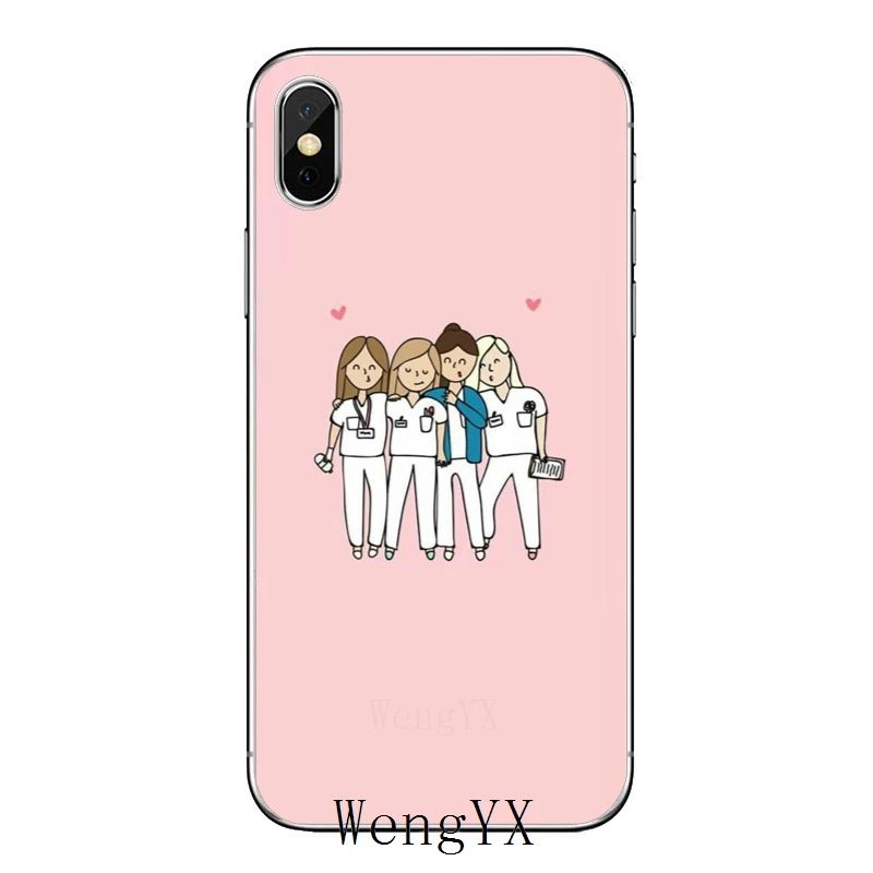 Изящный медсестер на среднем вещи для samsung Galaxy S10 lite A10 A30 A40 A50 A60 A70 A6 A8 J4 J6 плюс A9 J8 prime ТПУ мягкий чехол - Цвет: Med-Stuff-A-09