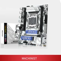 machinist x99 pc desktop motherboard lga2011 3 for ddr4 ram memory support intel xeon core series cpus pci e nvme plate x99 k9