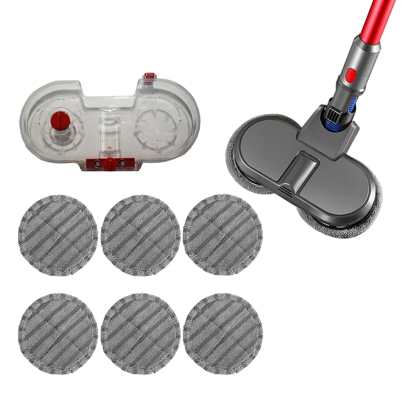 

Suitable For Dyson Vacuum Cleaner Electric Mop Head Mopping Brush Head And Water Accessories Replacement Set