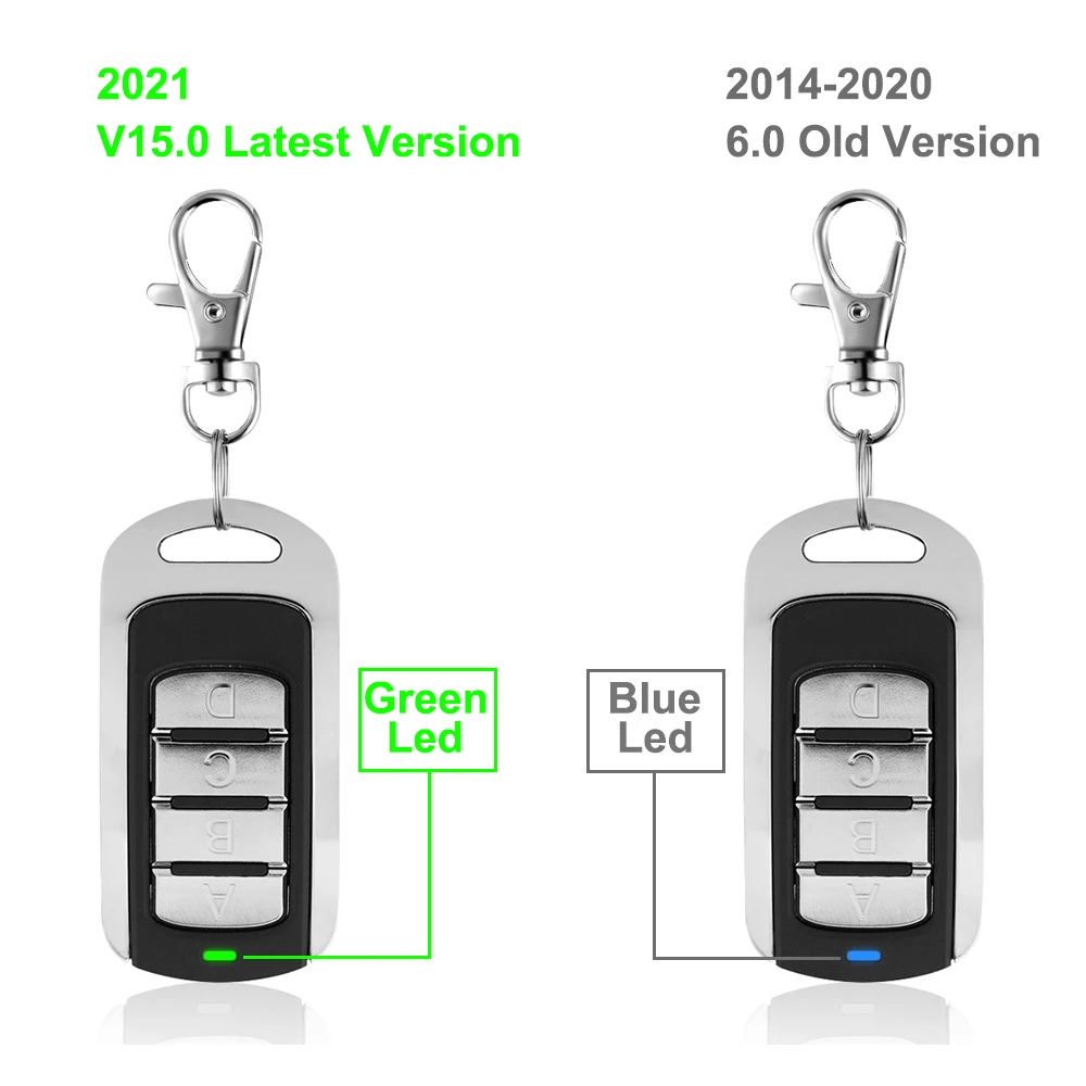 

SMG V15.0 4 in 1 Remote Control Gate Multi-brand Duplicator Garage Door Opener 433MHz 868MHz Command Garage Rolling Code IPX6