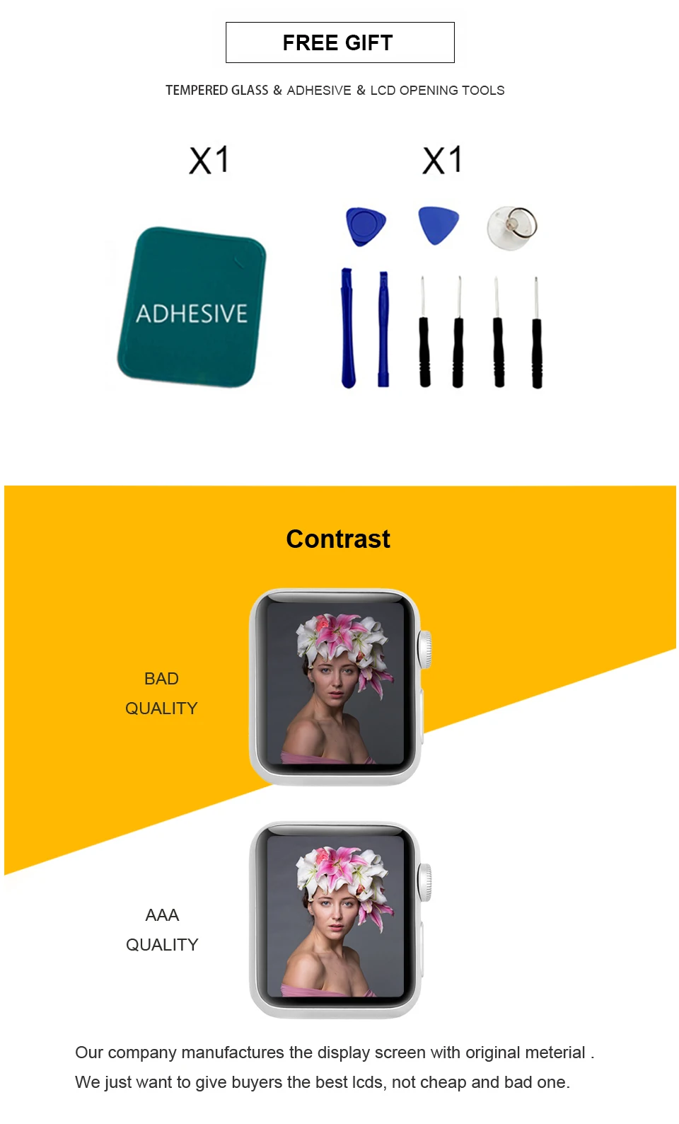 ЖК-дисплей для Apple Watch Series 4 экран сенсорный экран дигитайзер Замена для Apple Watch S4 ЖК GPS/LTE