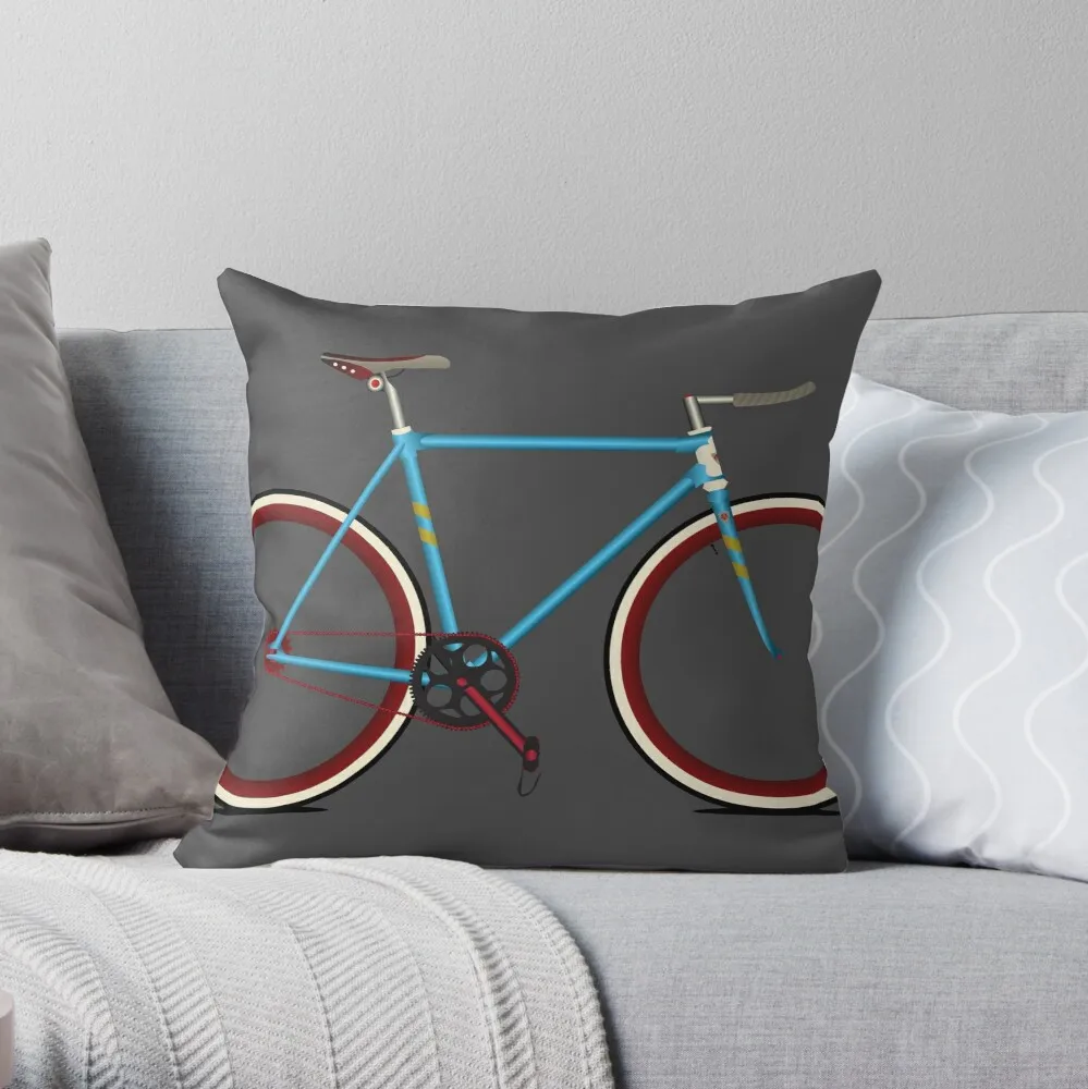 

Bike Throw Pillow Cushion Cover Polyester throw pillows case on sofa home living room car seat decor 45x45cm