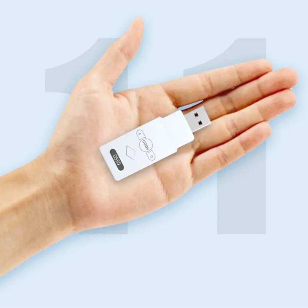 DS50 Durable Portable Wireless Controller Adapter With Smart LED Indicator High Speed Sensitive | Электроника