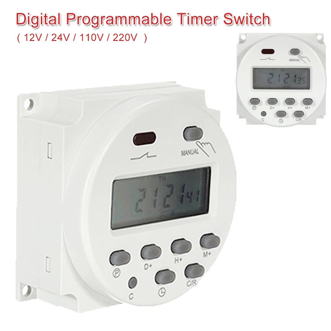 Микрокомпьютер 7 дней еженедельный программатор электронный таймер реле времени